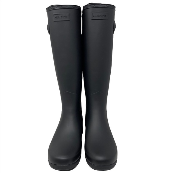 Hunter Original Refined Black Matte Rain Boots. - Picture 3 of 6